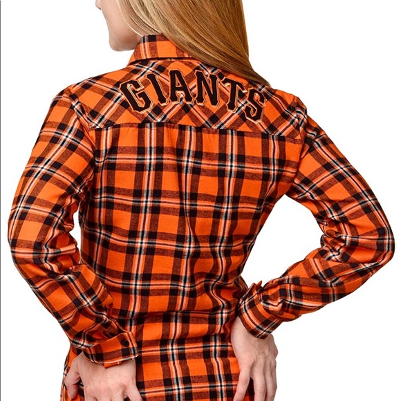 San Francisco Giants Women’s flannel - Picture 3 of 8